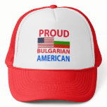 Proud Bulgarian American Hats