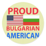 Proud Bulgarian American Stickers