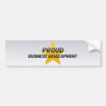 Proud Business Development Bumper Stickers
