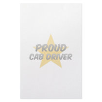 Proud Cab Driver Custom Stationery
