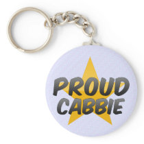 Proud Cabbie Keychain