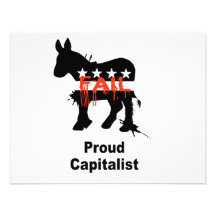 Proud Capitalist Personalized Announcements