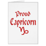Proud Capricorn Card