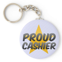 Proud Cashier Key Chains