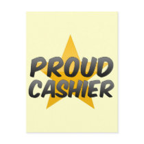 Proud Cashier Post Cards