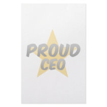 Proud Ceo Personalized Stationery