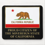 Proud Citizen of  California Mouse Pads
