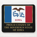 Proud Citizen of  Iowa Mousepad