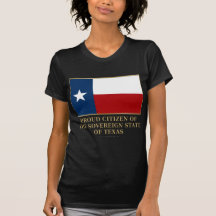 Proud Citizen of Texas Tee Shirt