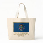 Proud Citizen of Utah Canvas Bag
