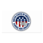 Proud Coast Guard Wife Business Card Template