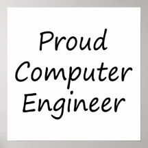 Proud Computer Engineer Print