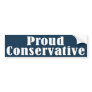 Proud Conservative Bumper Stickers