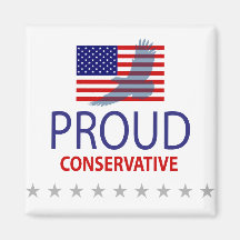 Proud Conservative Fridge Magnets