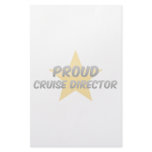 Proud Cruise Director stationery