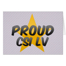 Proud Csi Lv Greeting Cards