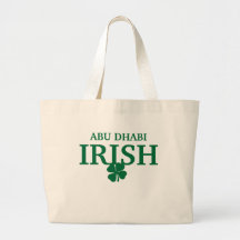 Proud Custom Abu Dhabi Irish City T-Shirt Tote Bag