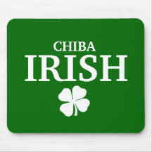 Proud Custom Chiba Irish City T-Shirt Mouse Pad