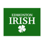 Proud Custom Edmonton Irish City T-Shirt postcards