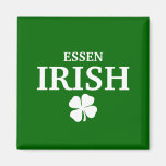Proud Custom Essen Irish City T-Shirt Fridge Magnet