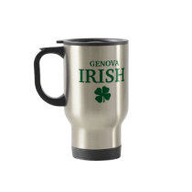 Proud Custom Genova Irish City T-Shirt Mugs