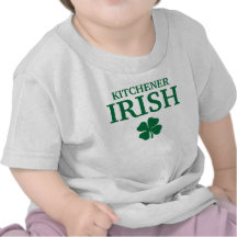 Proud Custom Kitchener Irish City T-Shirt