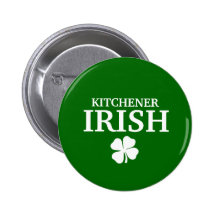 Proud Custom Kitchener Irish City T-Shirt Pins