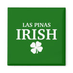 Proud Custom Las Pinas Irish City T-Shirt magnets
