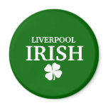 Proud Custom Liverpool Irish City T-Shirt magnets