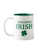 Proud Custom Singapore Irish City T-Shirt mugs
