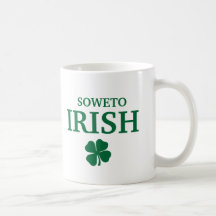 Proud Custom Soweto Irish City T-Shirt Mugs