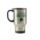 Proud Custom Winnipeg Irish City T-Shirt mugs