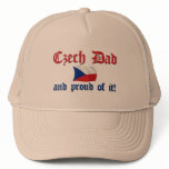 Proud Czech Dad Trucker Hat