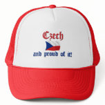 Proud Czech Mesh Hat