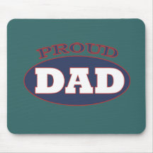 proud dad mousepads
