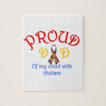 Proud Dad of Autism Puzzle