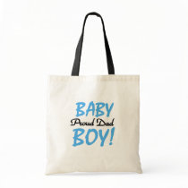 Proud Dad of Baby Boy Tshirts and Gifts Bag