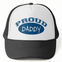 Proud Daddy (Blue) Mesh Hat