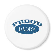 Proud Daddy (Blue) Fridge Magnet