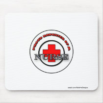 Proud Daughter of a Nurse mousepad