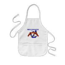 Proud Daughter of a US Sailor Aprons