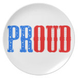 PROUD DINNER PLATE
