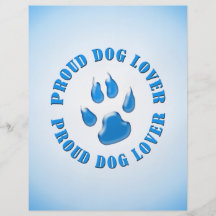 Proud Dog Lover Flyer Design