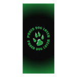 Proud Dog Lover Rack Card