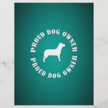 Proud Dog Owner Custom Flyer