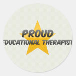 Proud Educational Therapist Stickers
