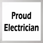 Proud Electrician posters