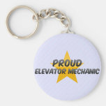 Proud Elevator Mechanic Key Chains
