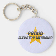 Proud Elevator Mechanic Key Chains
