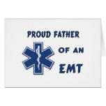 Proud EMT Dad Card